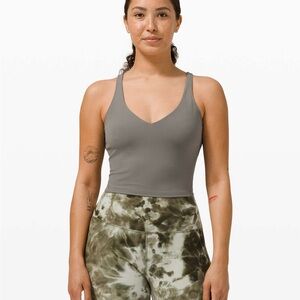 💯% LULULEMON ALIGN TANK IN GREY SAGE